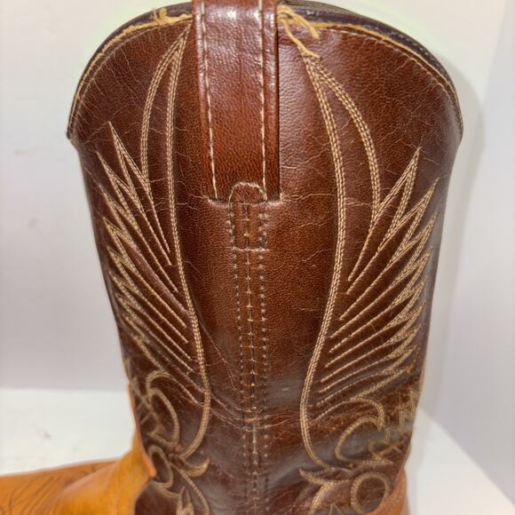 Acme Circle A cowboy boots SZ 10 1/2 D 4512 $$ main image 5